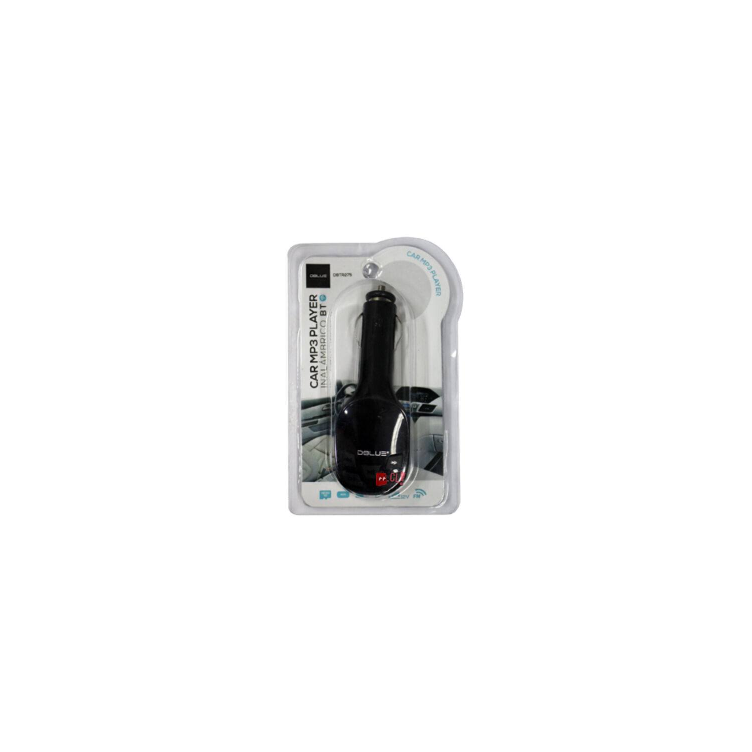 Transmisor Auto Auxiliar- Usb - Sd Negro - Ps image number 2.0