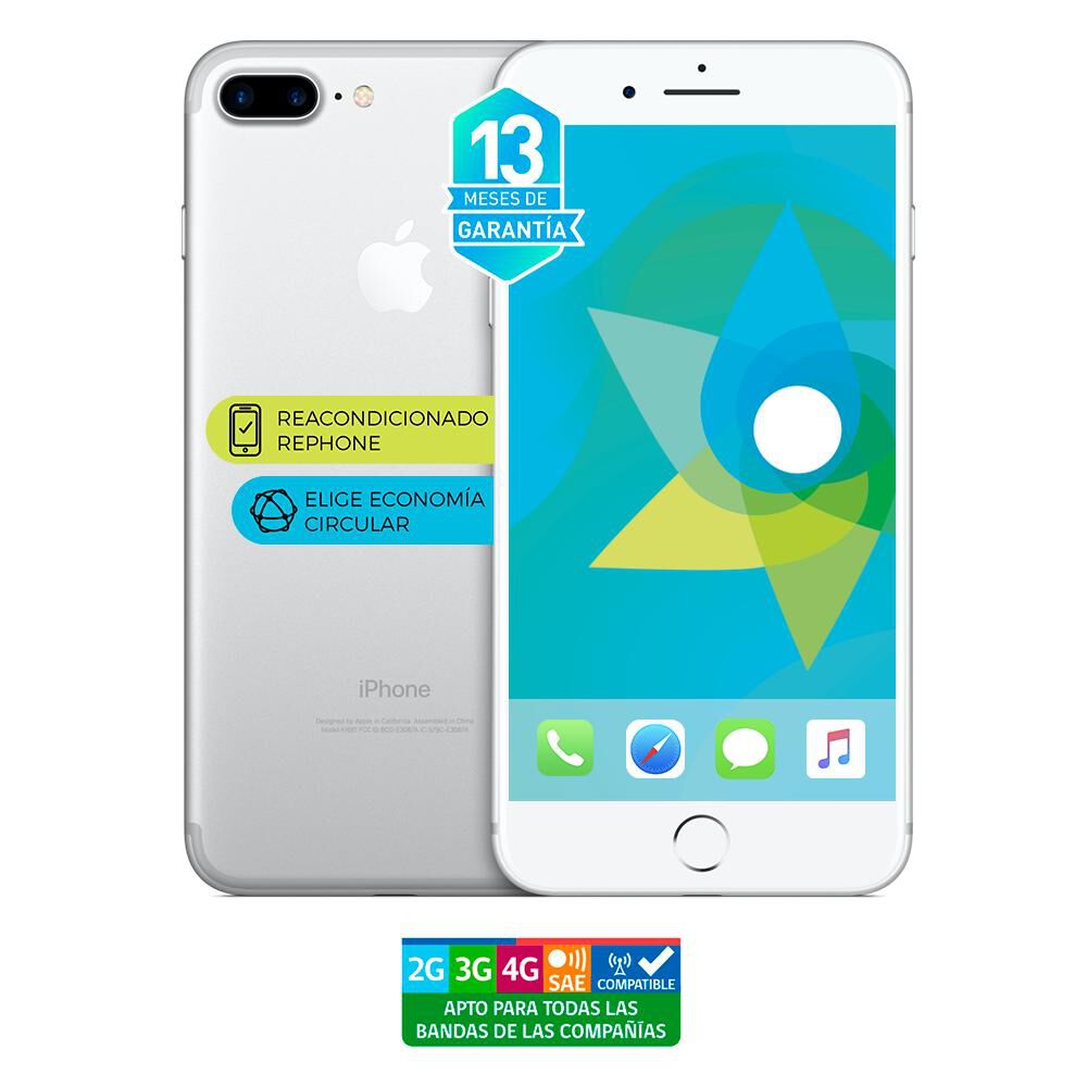 Iphone 7 Plus Reacondicionado / 128 GB / Liberado image number 3.0