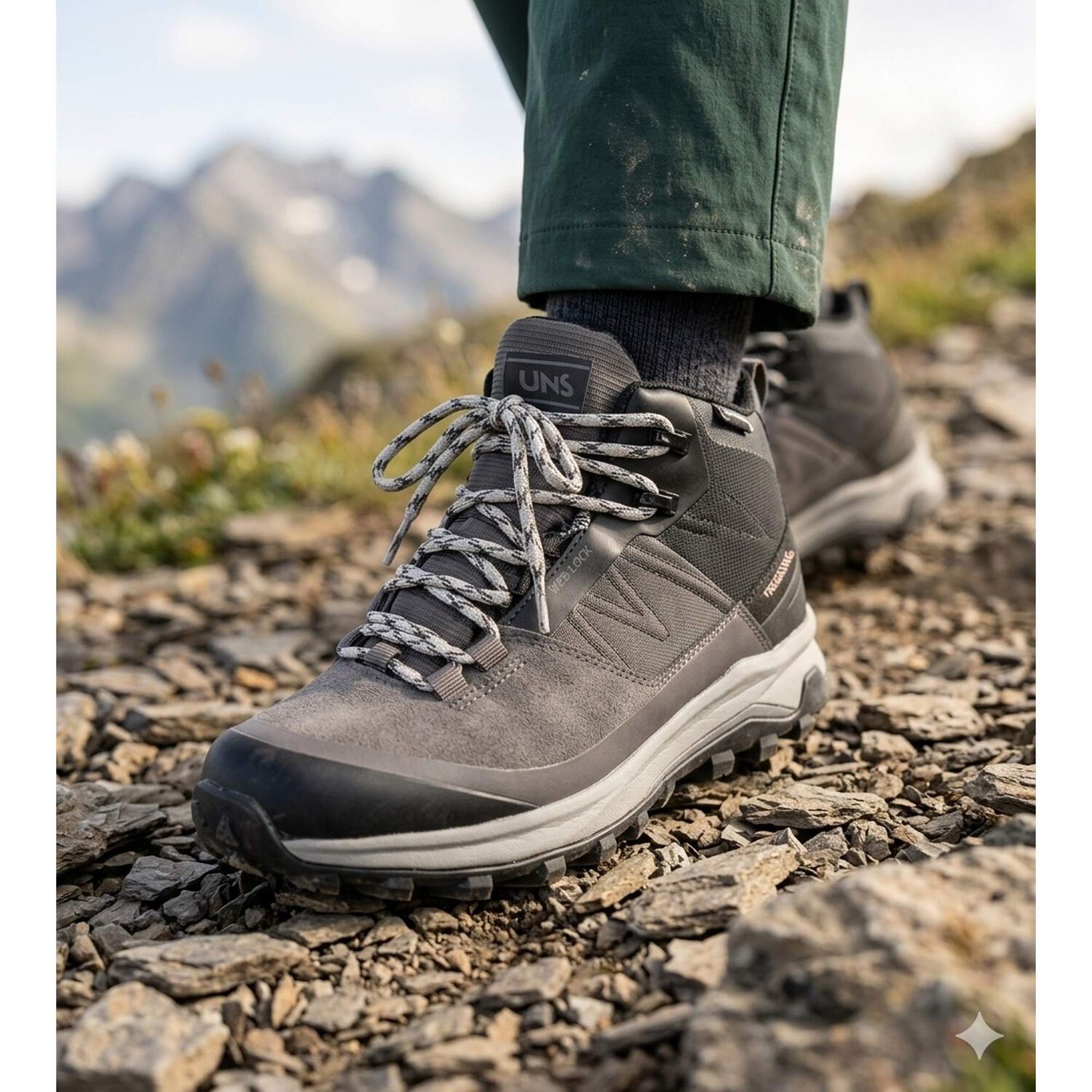 Botin Outdoor Waterproof Ficus Gris Uns image number 4.0