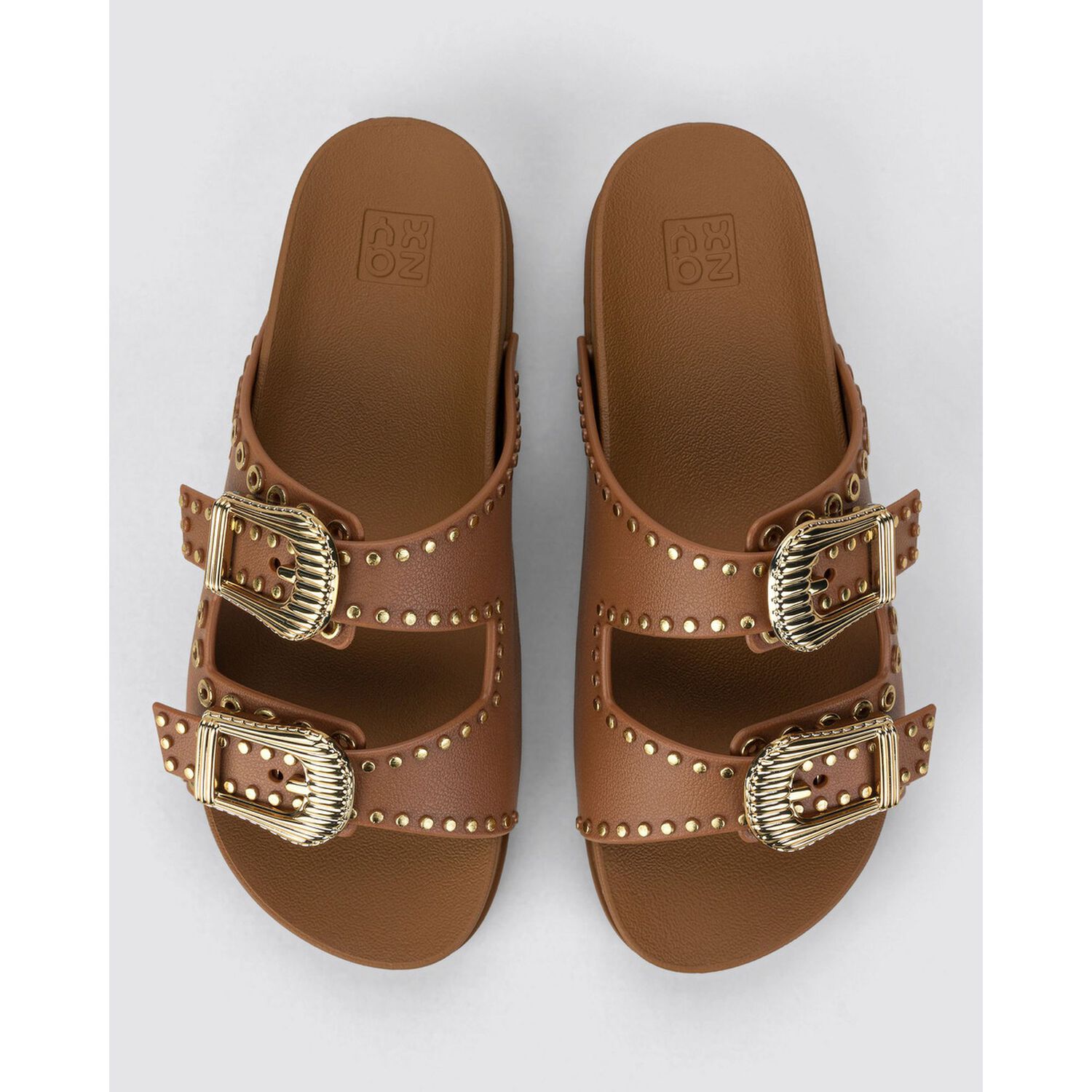 Sandalia Mujer Beige Hold Ad Zaxy image number 2.0
