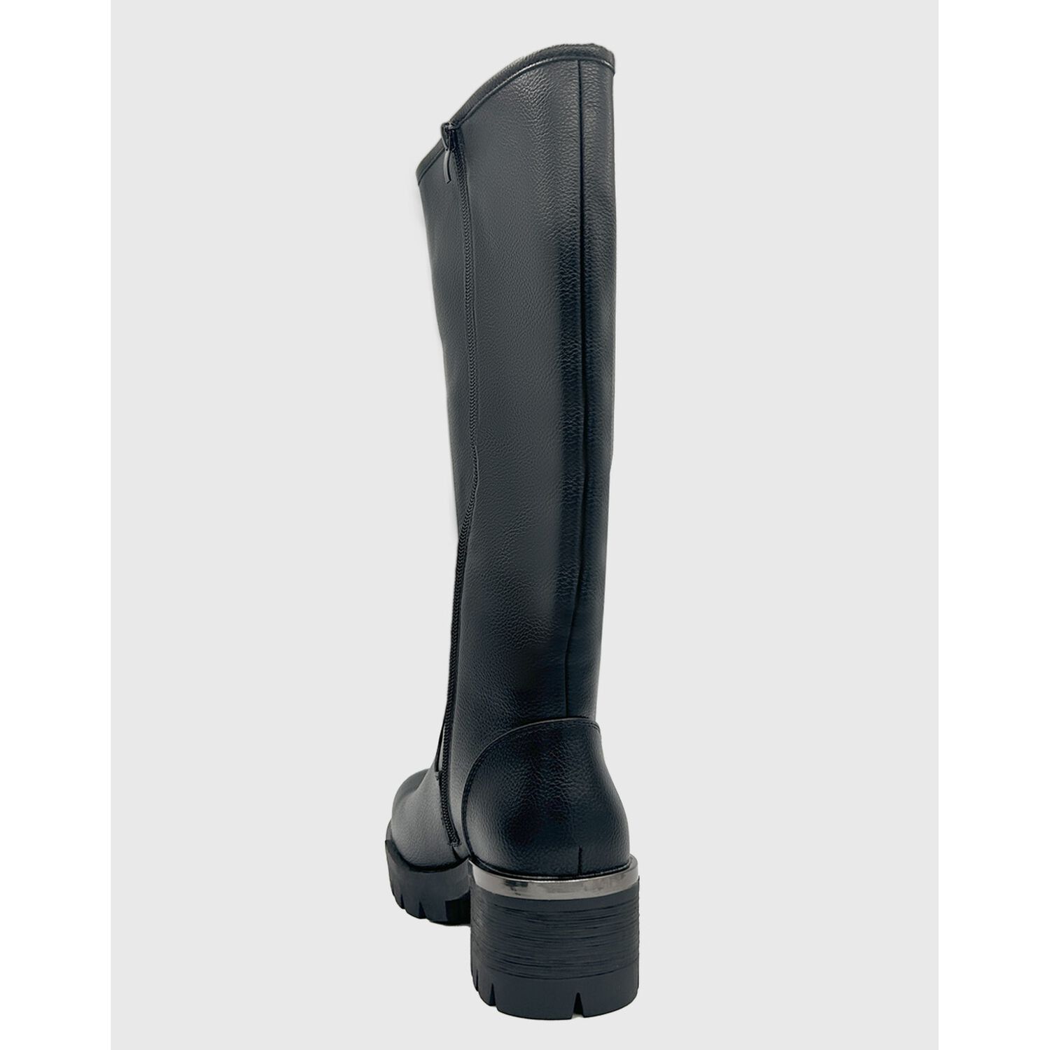 Bota Para Mujer, Negra Bajo La Rodilla Lisa Danicolle image number 3.0