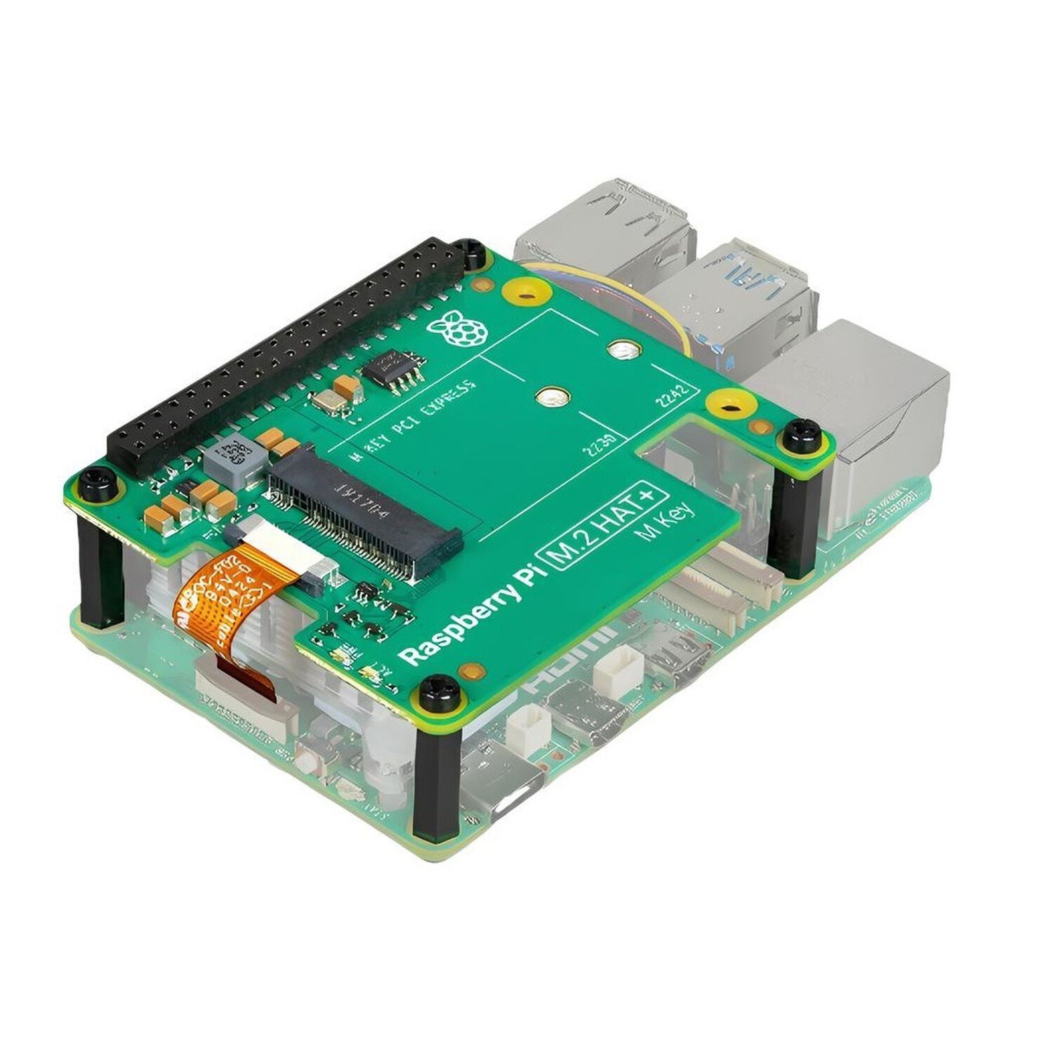 Raspberry M.2 Hat Para Raspberry Pi 5 image number 2.0