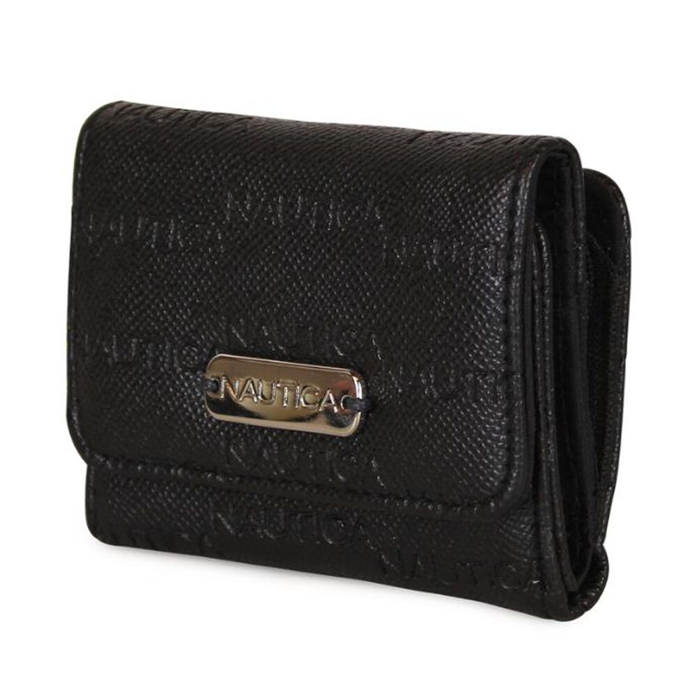 Billetera De Mujer Trinii Negra Nautica image number 1.0