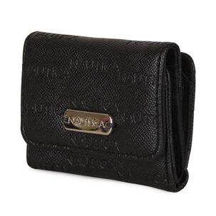 Billetera De Mujer Trinii Negra Nautica