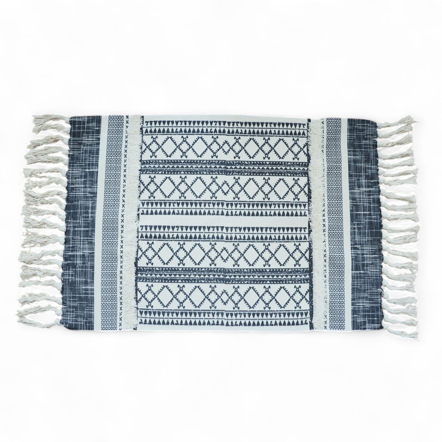 Bajada De Cama Bordada Kilim De Estilo Etnico 60x90cm Md70 image number 1.0