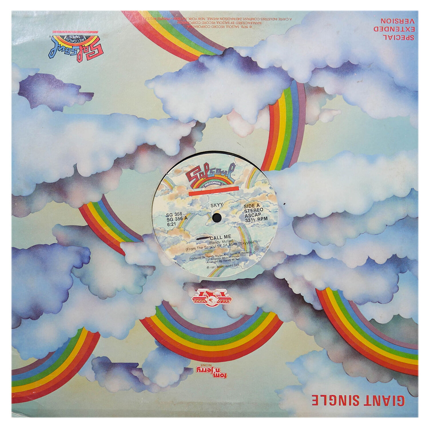 Sky - Call Me | 12" Maxi Single Usado image number 1.0