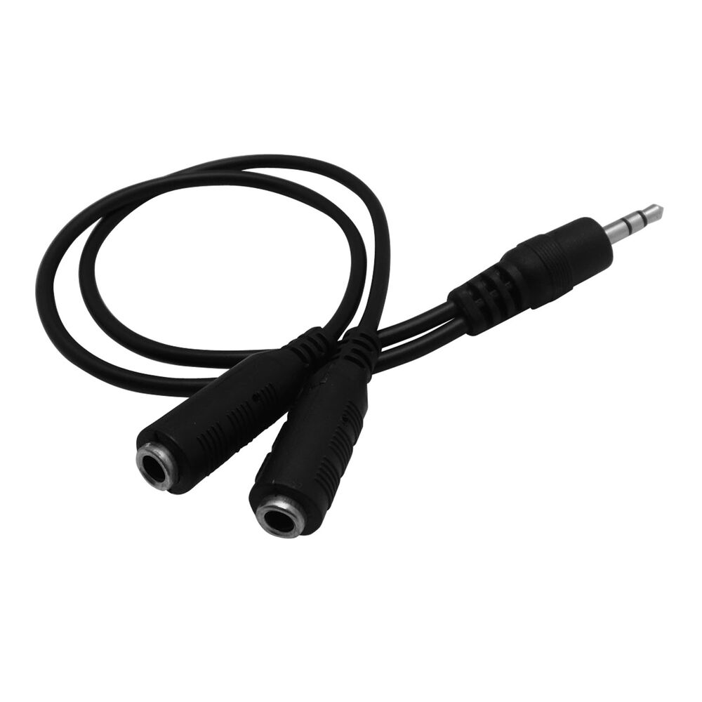 Cable Plug 3.5 Macho A 2 Plug 3.5 Hembra Datacom Pronobel image number 0.0