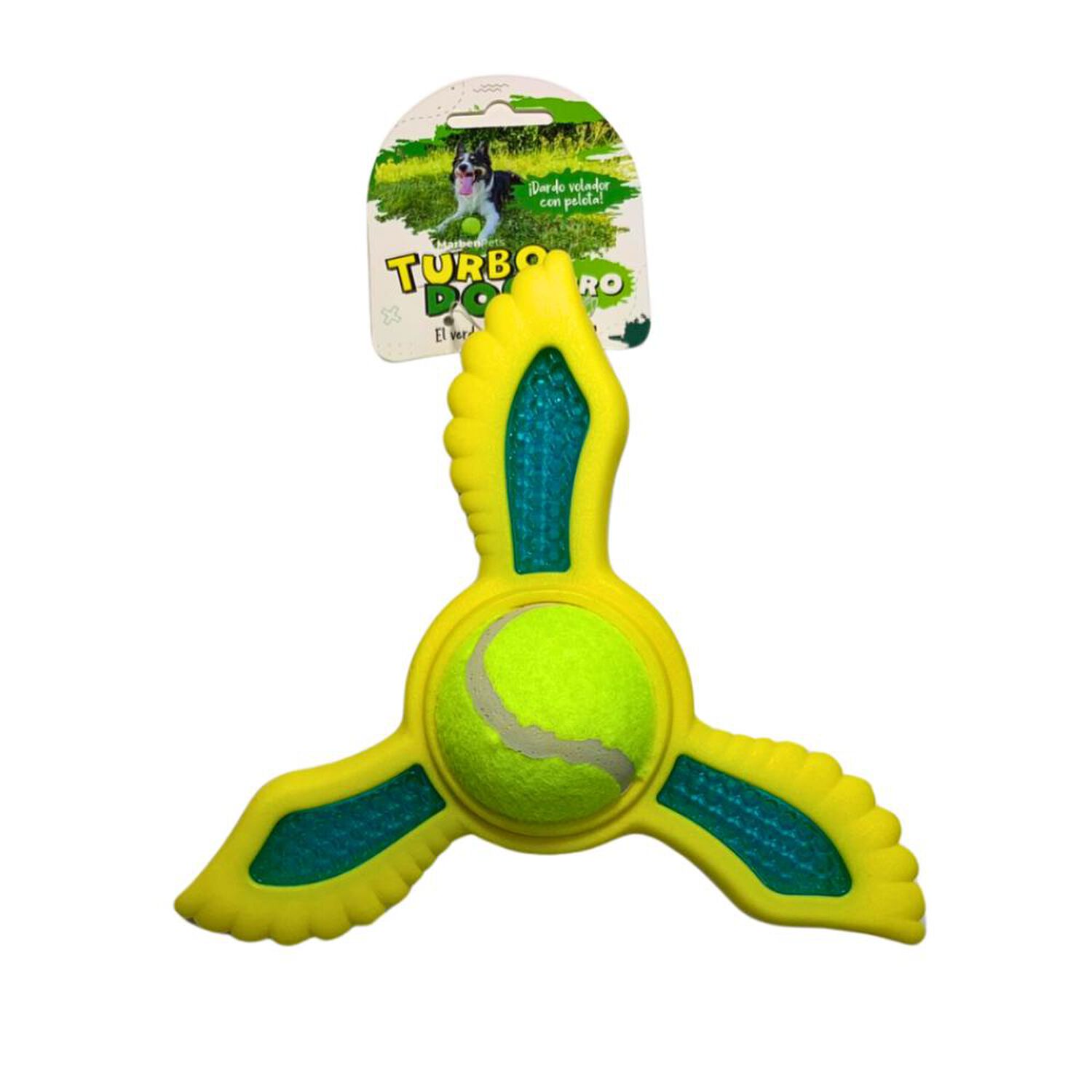 Juguete Boomerang De Tres Puntas Boomerang De Tres Puntas Turbo Dog image number 0.0