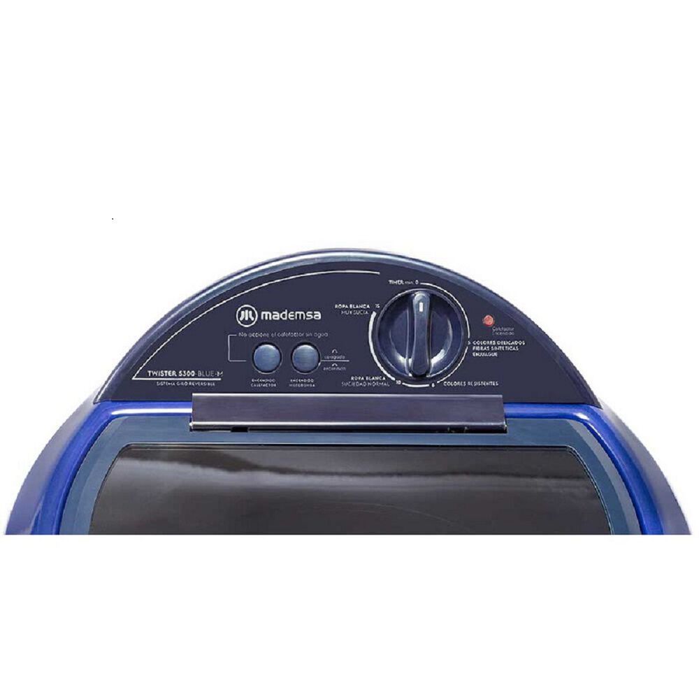 Lavadora Mademsa Twister 5300 Blue image number 3.0