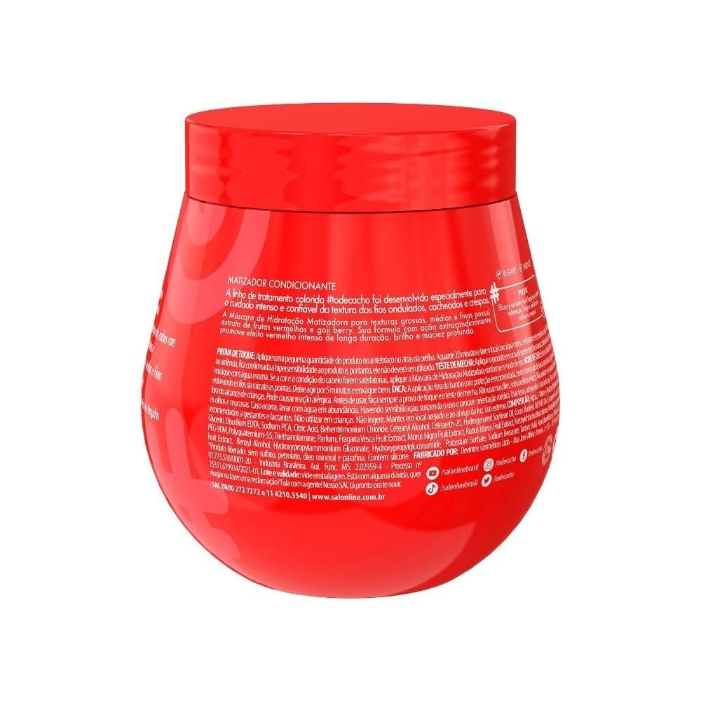 Mascara Matizadora To De Cacho Rojo 300gr Salon Line image number 1.0