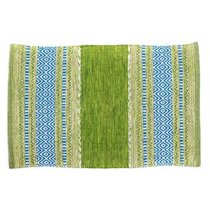 Alfombra Kilim Mediana Verde