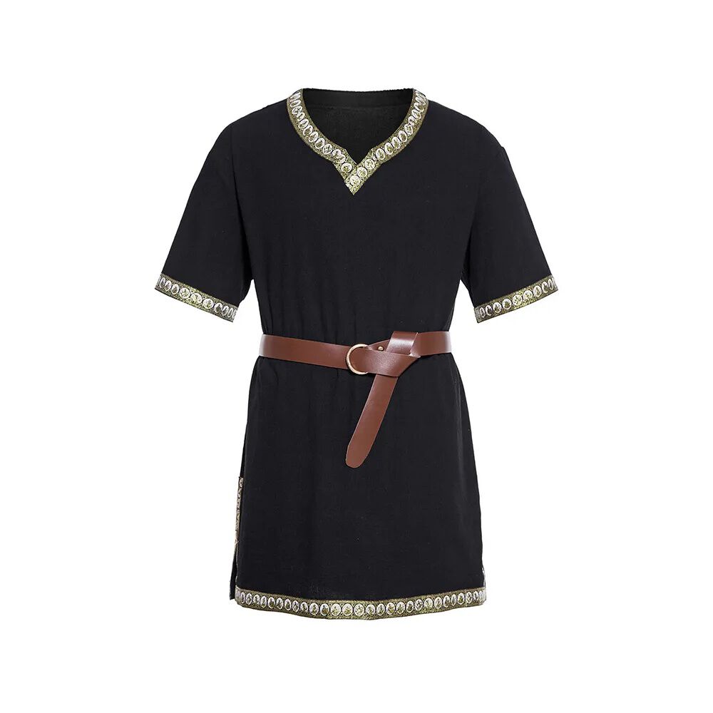 Traje T&uacute;nica Disfraz Medieval Vikingo image number 0.0