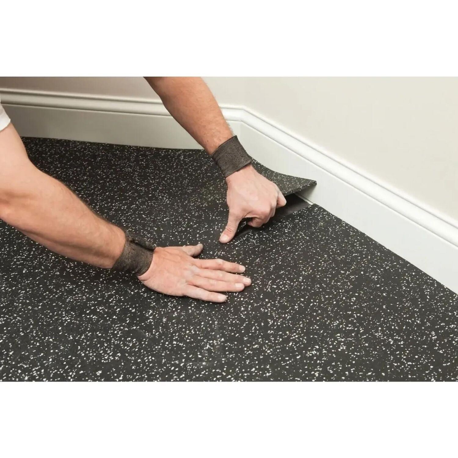 Piso De Caucho En Rollo Gimnasio Profesional 10mx1mx2mm image number 10.0