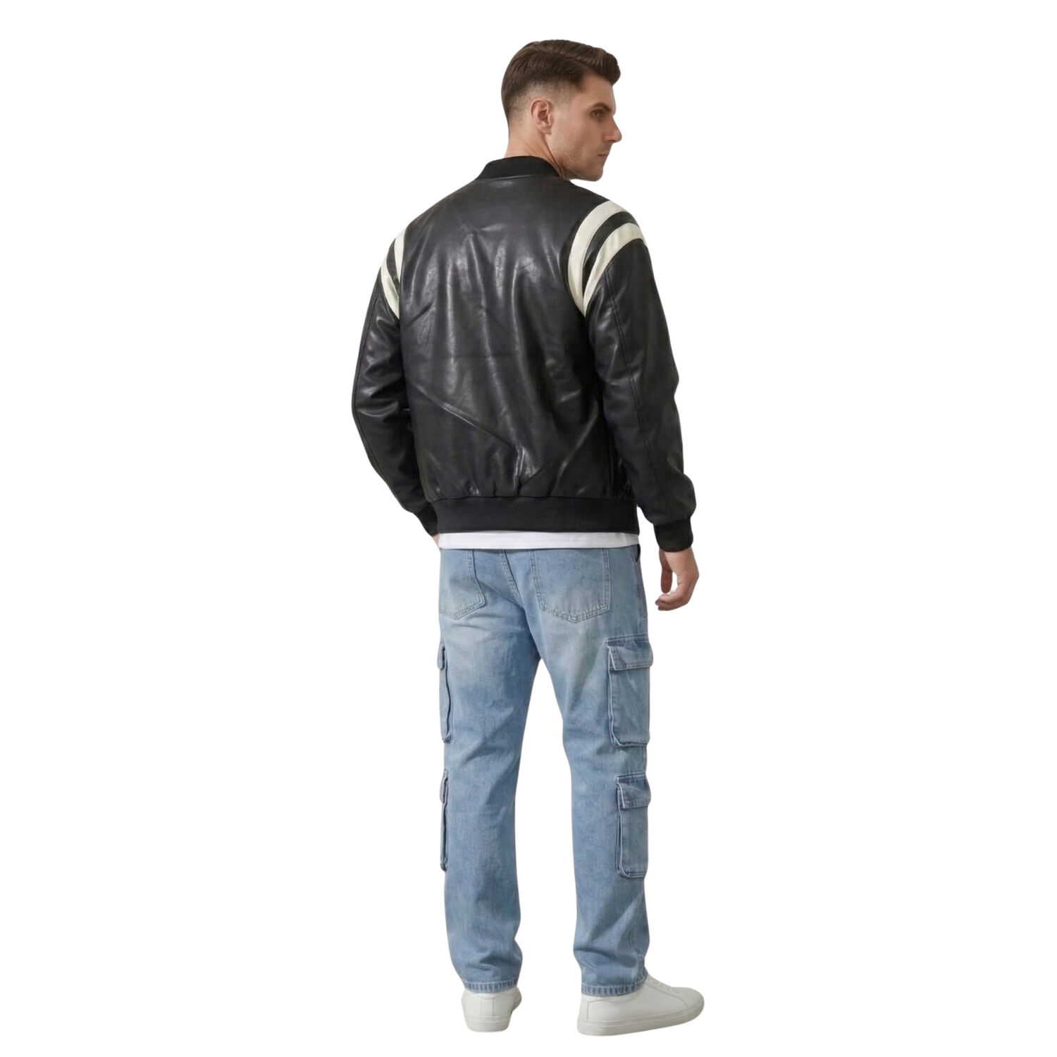 Chaqueta Ecocuero Soft Hombre Roof image number 2.0