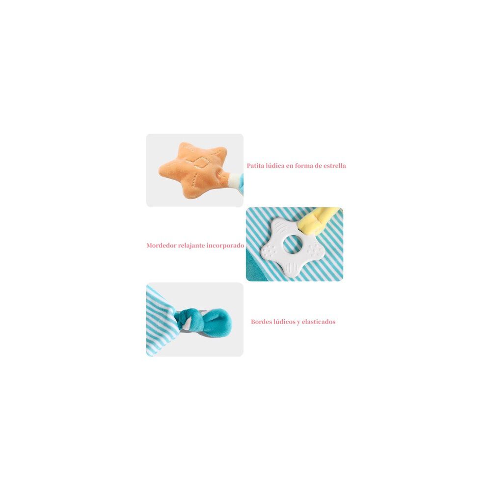 Peluche De Apego Sensorial Algod&oacute;n Elefante Lubabycas image number 15.0