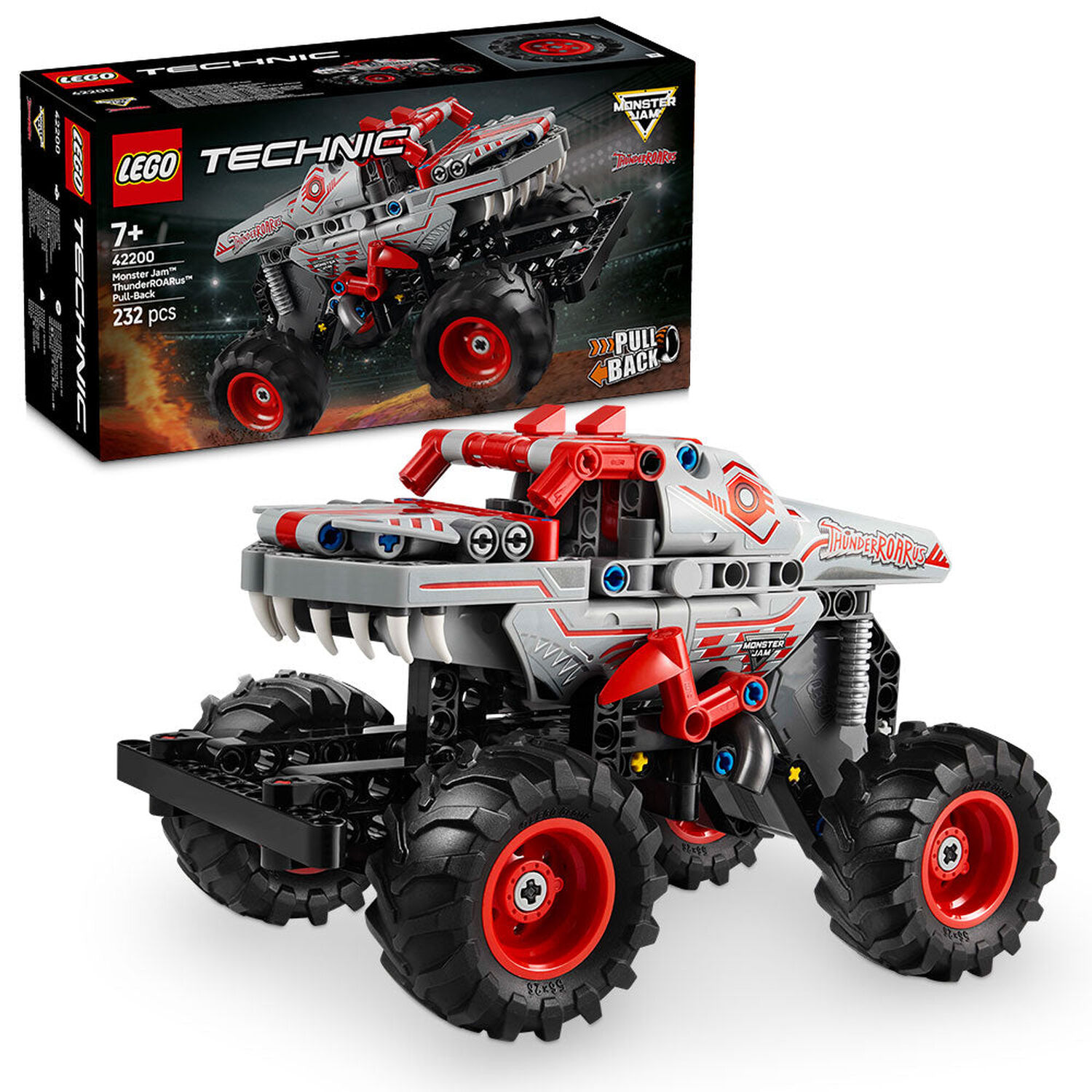 Lego Technic - Monster Jam Thunderroarus Con Motor De Carga Manual - 42200 image number 0.0