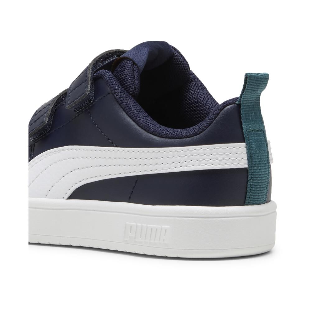 Zapatilla Infantil Niña Puma Puma Rickie Azul Marino image number 4.0