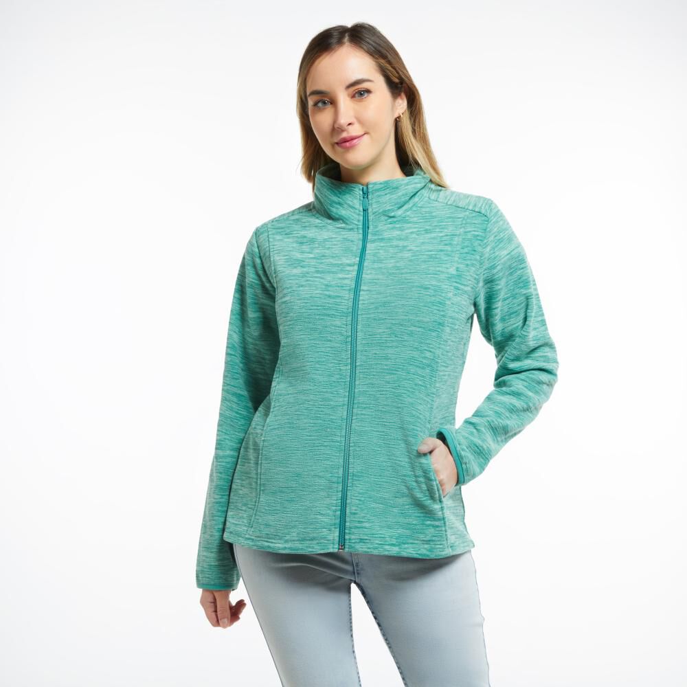 Polerón Básico Melange Cuello Redondo Mujer Geeps image number 0.0