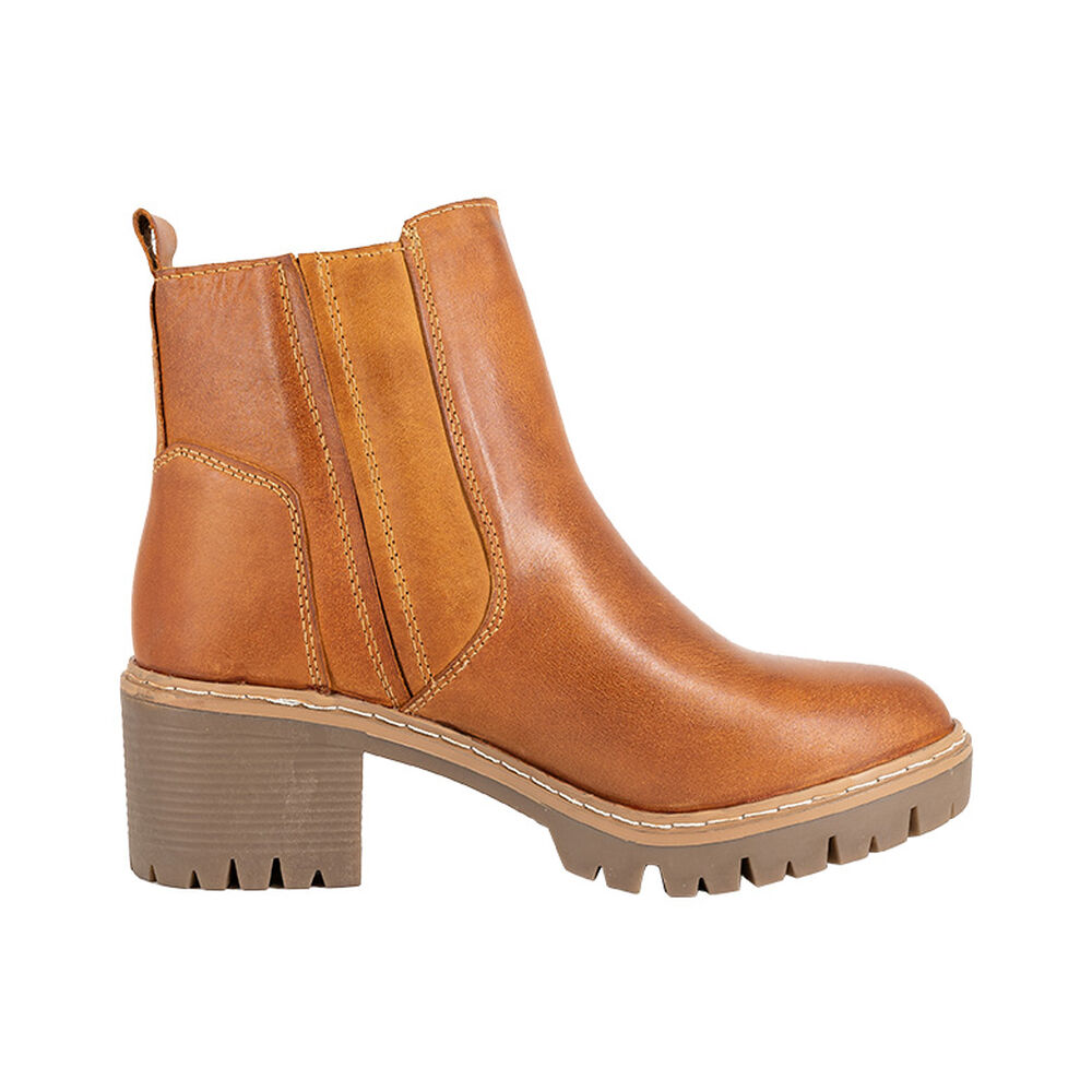 Botin De Cuero Gaby Caramelo Alquimia image number 3.0