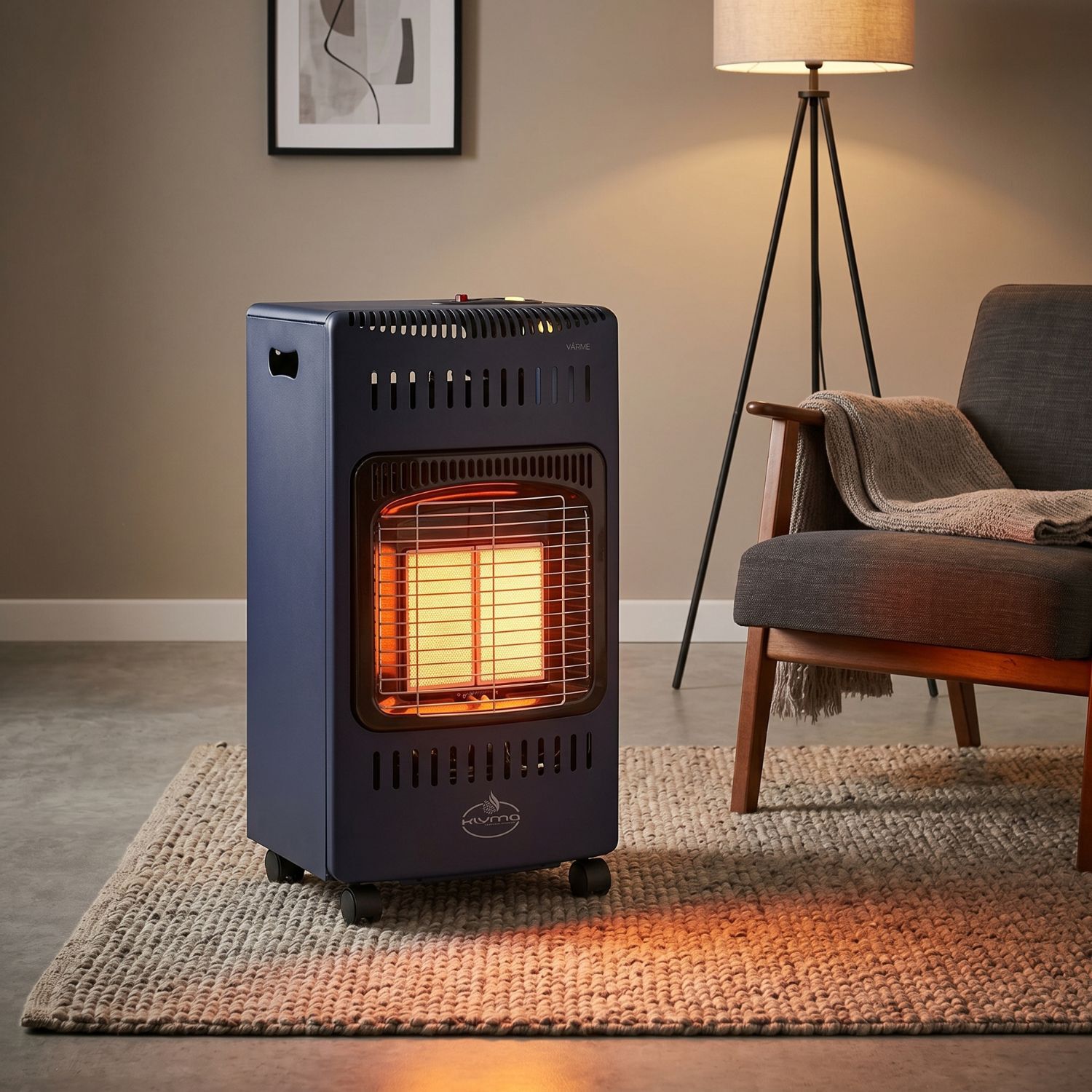 Estufa A Gas Interior 5 Kg 2,8 Kw Varme Blue image number 6.0