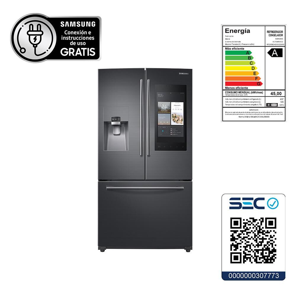 Refrigerador Samsung No Frost, French Door RF265BEAESG 582 Litros, 401 A 600 Litros image number 13.0