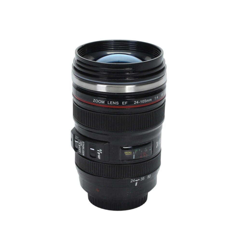 Taza Mug Lente Cámara Acero Inoxidable image number 0.0