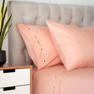 Juego De Sábanas Belle Noite Bicolor / 2 Plazas Juego De Sábanas Belle Noite Bicolor / 2 Plazas