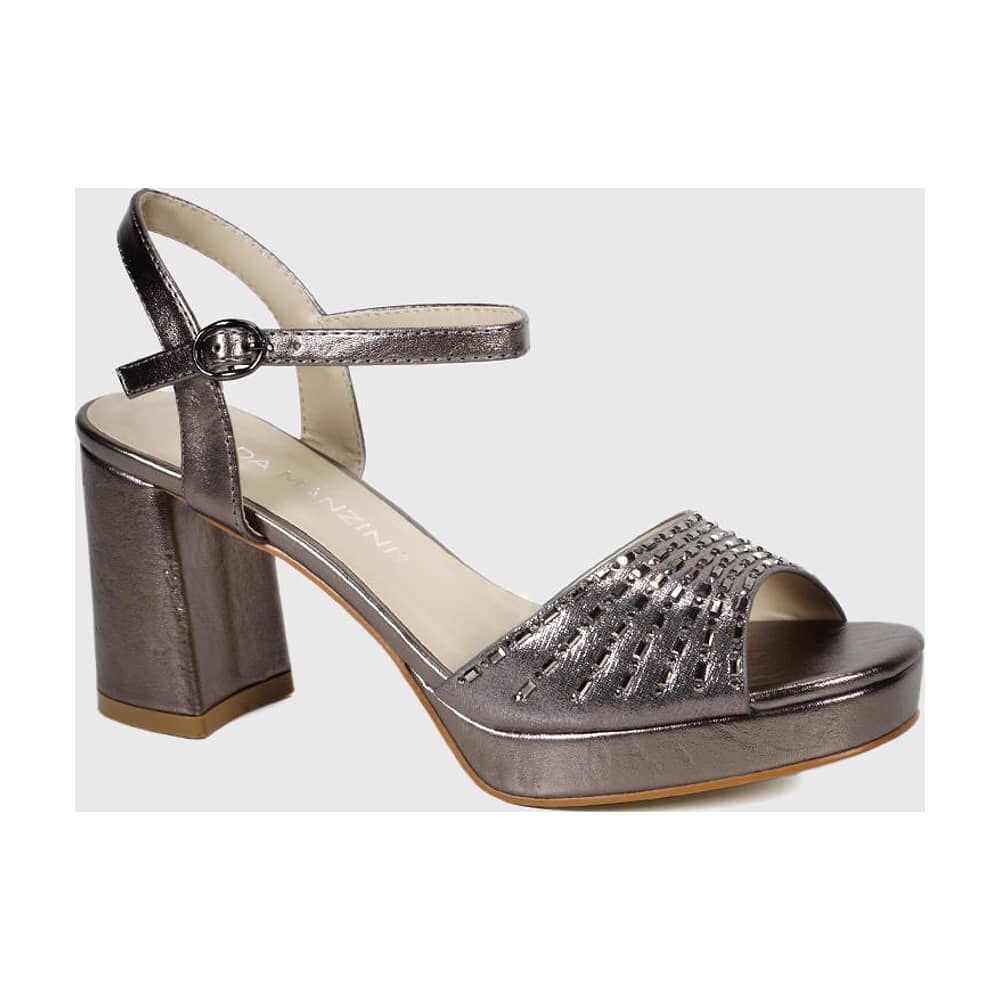 Sandalia Sabirah Plateado image number 0.0