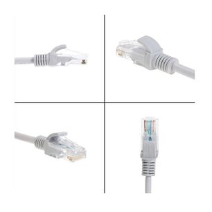 Cable De Red Alta Velocidad 5 Mt Cat5e Cable Lan Internet Conexi&oacute;n Rj45 Lista