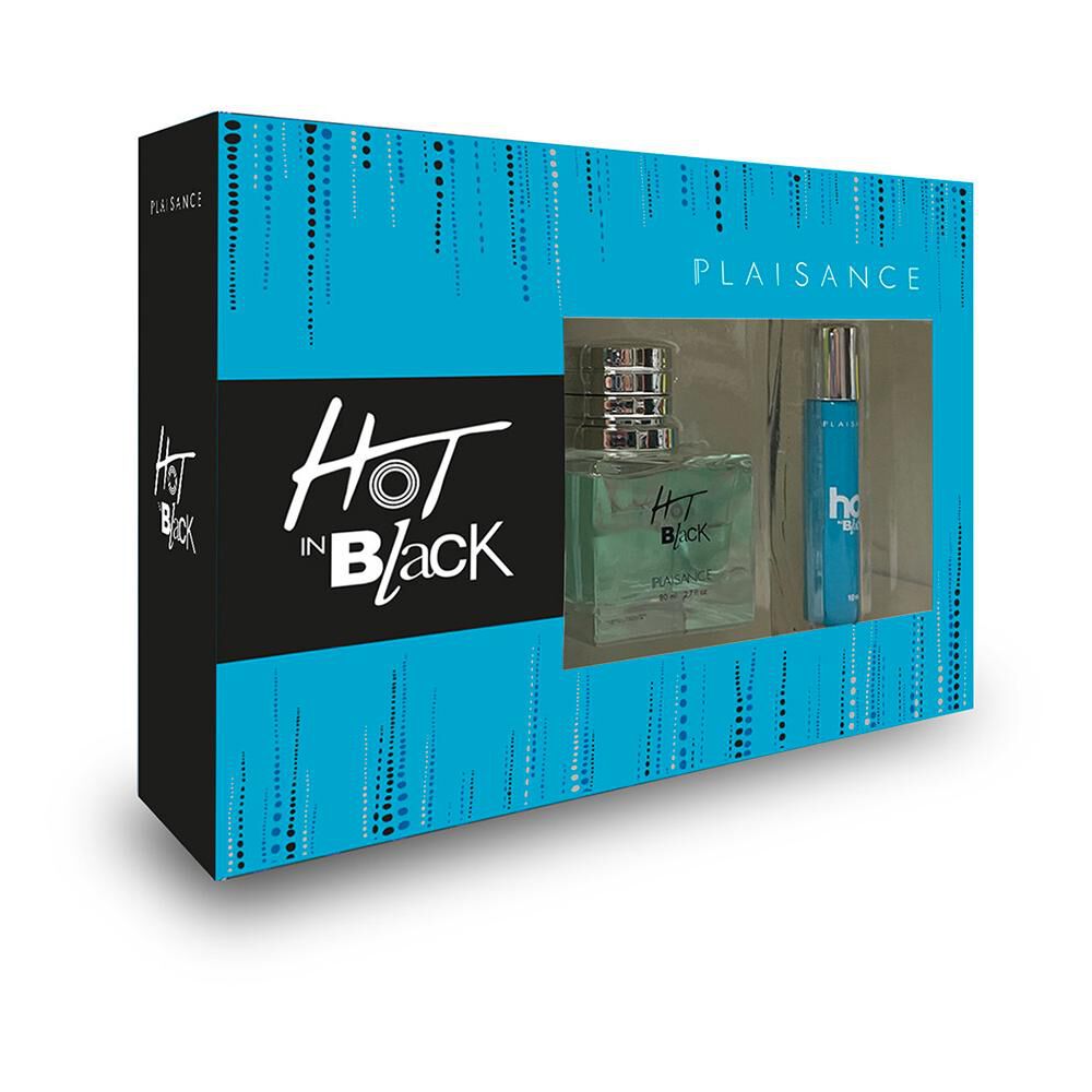 Set De Perfumería Hot In Black Plaisance / 80ml / Eau De Parfum + Perfumero image number 1.0