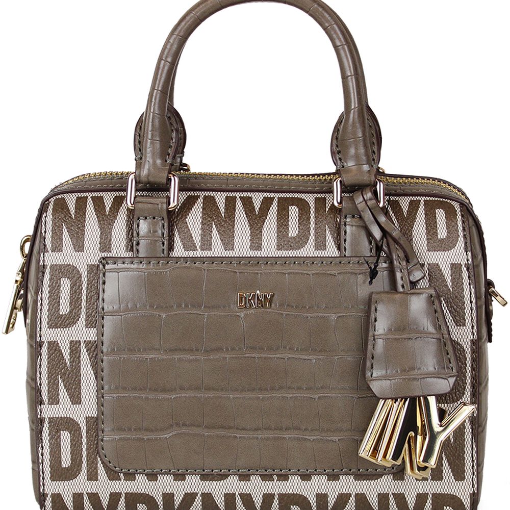 Cartera Donna Karan Mini Paige Taupe Dkny image number 0.0