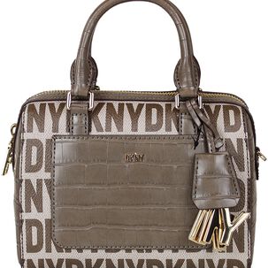 Cartera Donna Karan Mini Paige Taupe Dkny