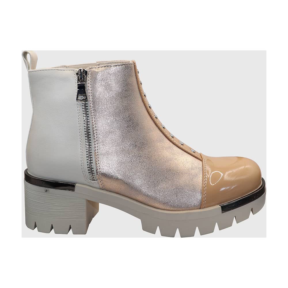 Botin Beige Tri Elasticado image number 4.0