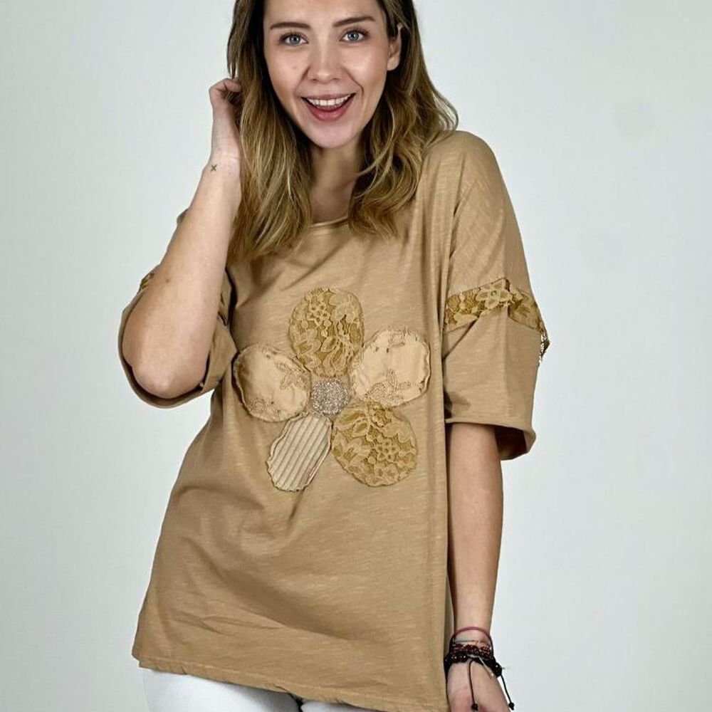 Polera Italiana Flor image number 2.0