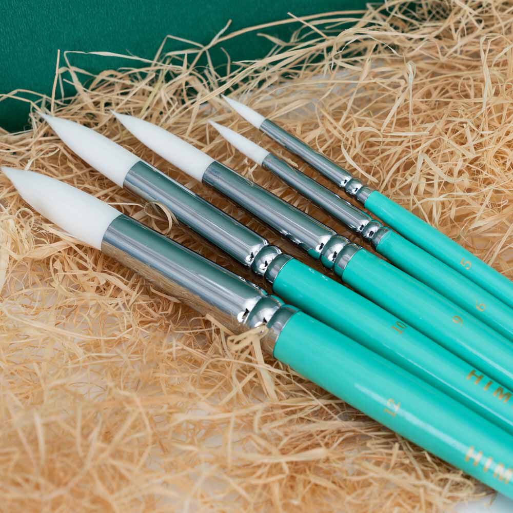 Himi - Miya Little Bird Set De 5 Pinceles Acuarela Verde image number 4.0