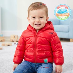 Parka Dinosaurio Con Capucha Manga Larga Ni&ntilde;o Jump Kids