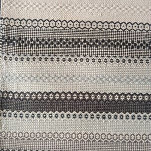 Alfombra Kelim Grande Gris/negro
