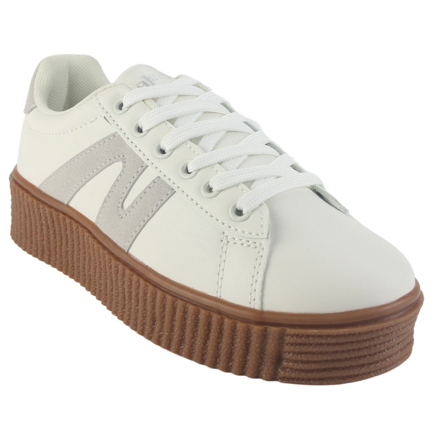 Zapatilla Chalada Mujer Flumi-10 Beige Urbano image number 2.0