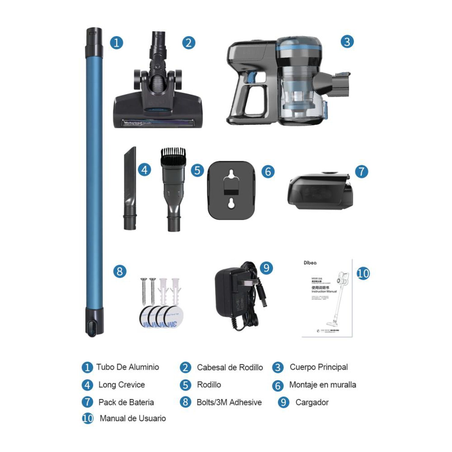 Aspiradora Inal&aacute;mbrica Tusmarthome Smart Cleaner M500 image number 9.0