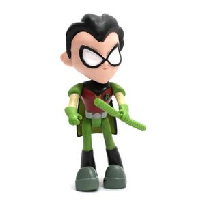 Juguete Figuras Jovenes Titanes 3 Piezas 13cm Accesorios