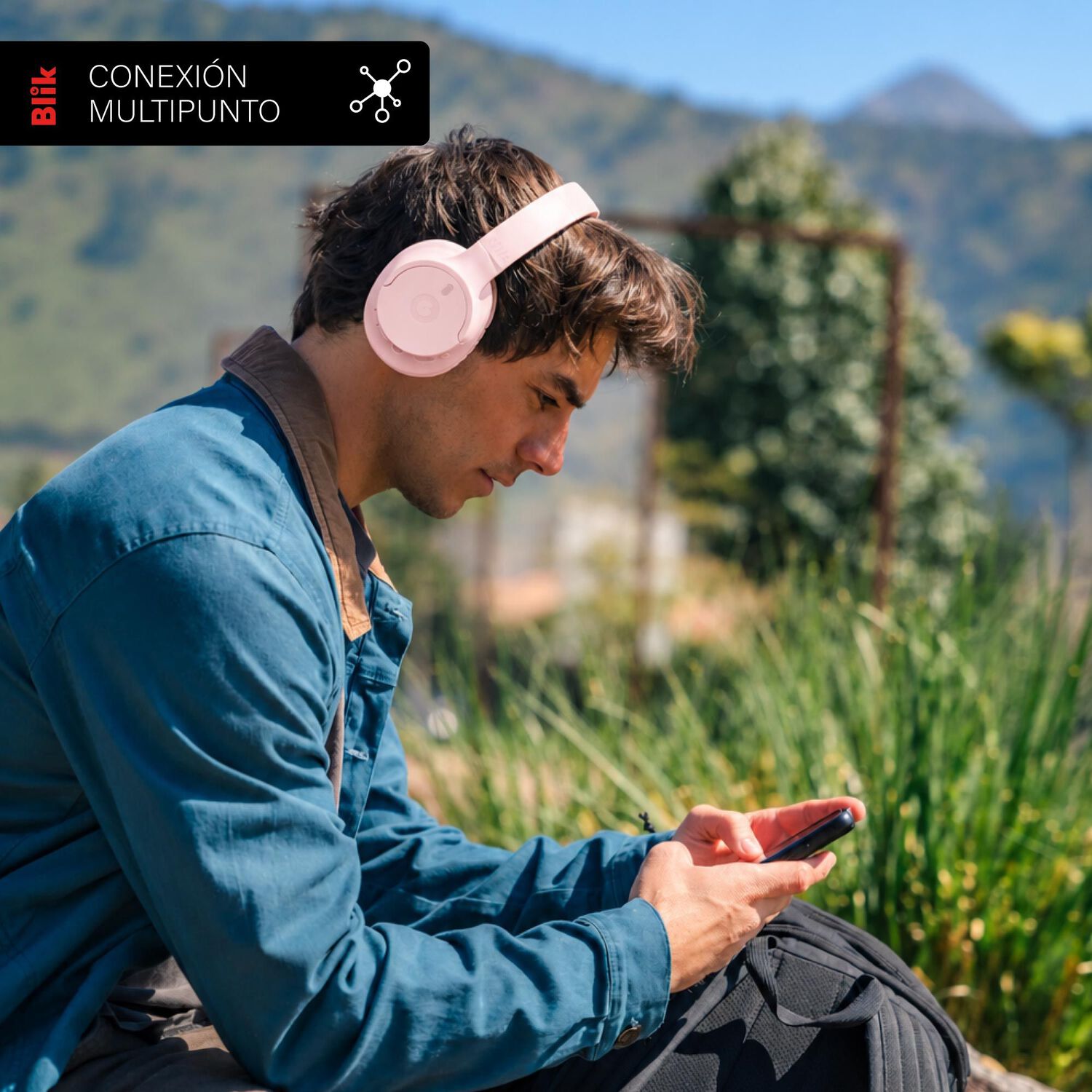 Aud&iacute;fonos Bluetooth Blik SOUL250-PK image number 5.0