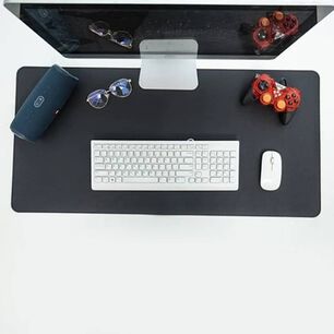 Alfombrilla Mousepad Cuero Doble Cara 80 X 40 Cm Impermeable