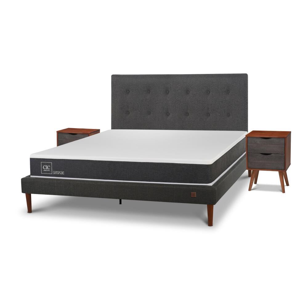 Cama Europea Cic New Ortopedic / 2 Plazas / Base Normal image number 7.0