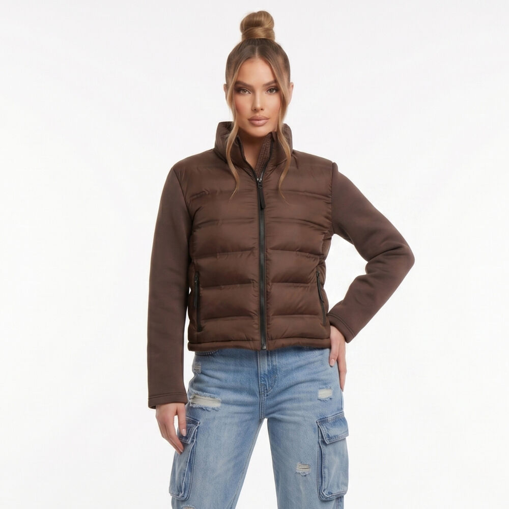 Parka Chaqueta Mujer Acolchada Mangas T&eacute;rmicas Anastasia image number 0.0