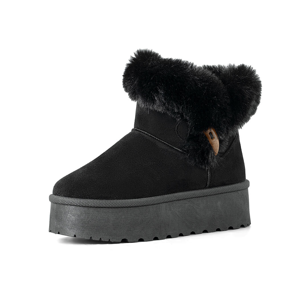 Botin Casual Mujer Gamuza Vintage Antideslizante Weide Lt201 image number 4.0