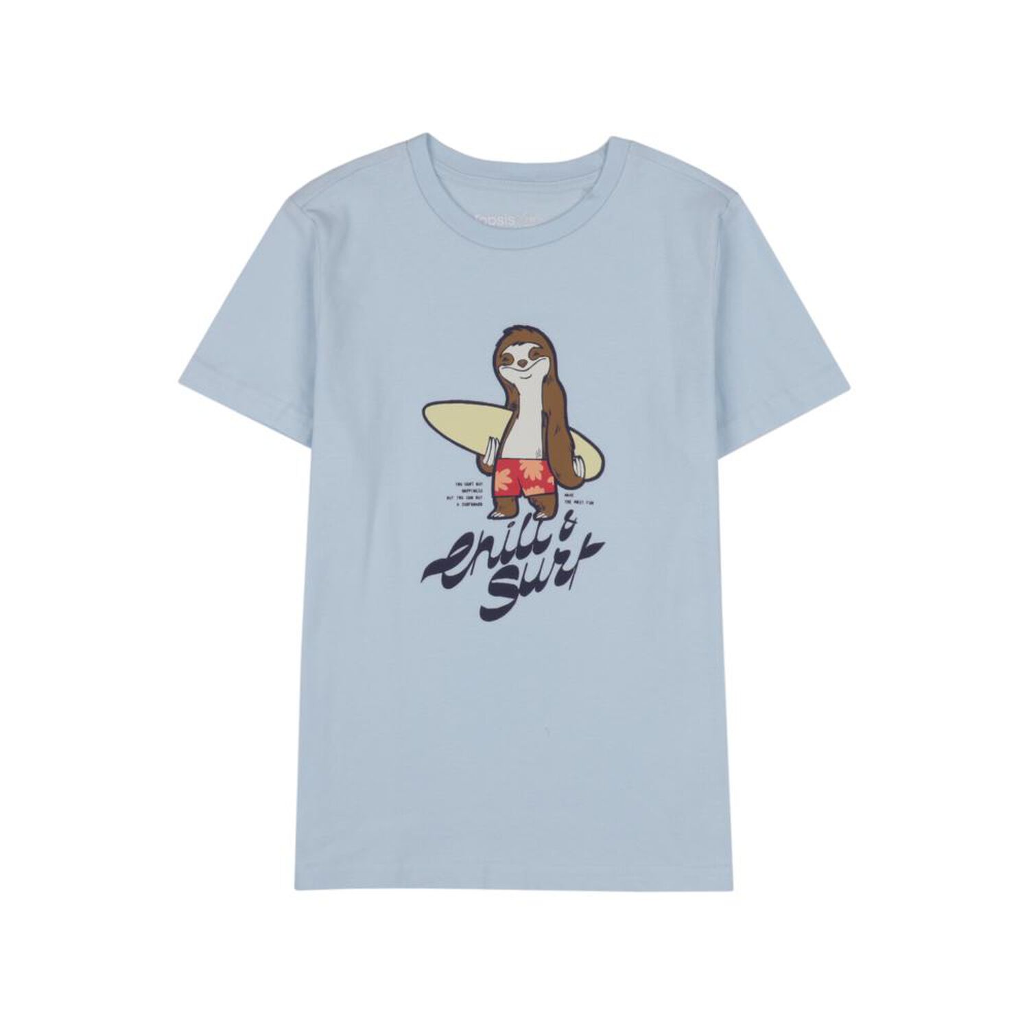 Polera Manga Corta Cuello Redondo Ni&ntilde;o Topsis image number 0.0
