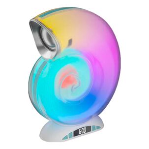 Parlante Bluetooth Con Forma De Caracol Rgb Reproductor De Música