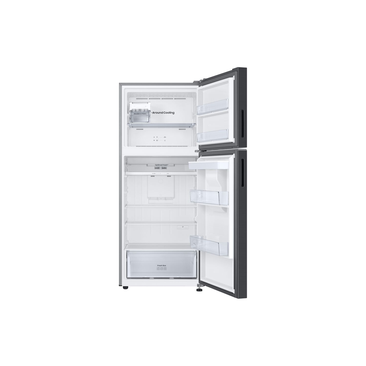 Samsung Refrigerador Top Mount Freezer 384 L Con Space Max Black image number 4.0