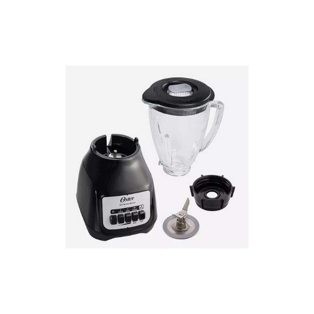 Licuadora Oster 2 Velocidades Más Pulso Y Vaso De Vidrio Blstkagbpb image number 1.0