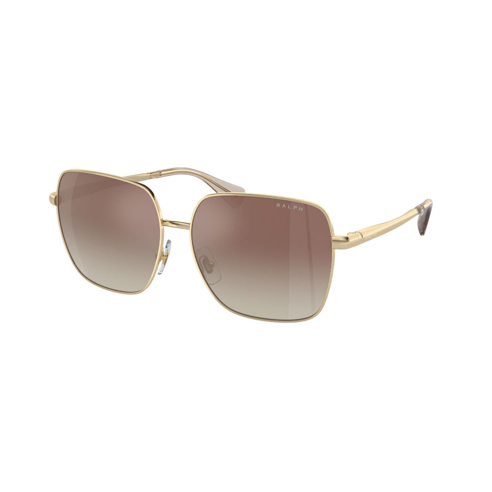 Lentes De Sol Shiny Pale Gold Espejado Ralph image number 1.0